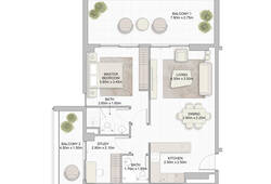 [Translate to ru:] divine-residencia-floorplans-1br-3